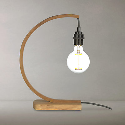 Tom Raffield Hanter Table Lamp, Oak Tom Raffield Hanter Table Lamp, Oak